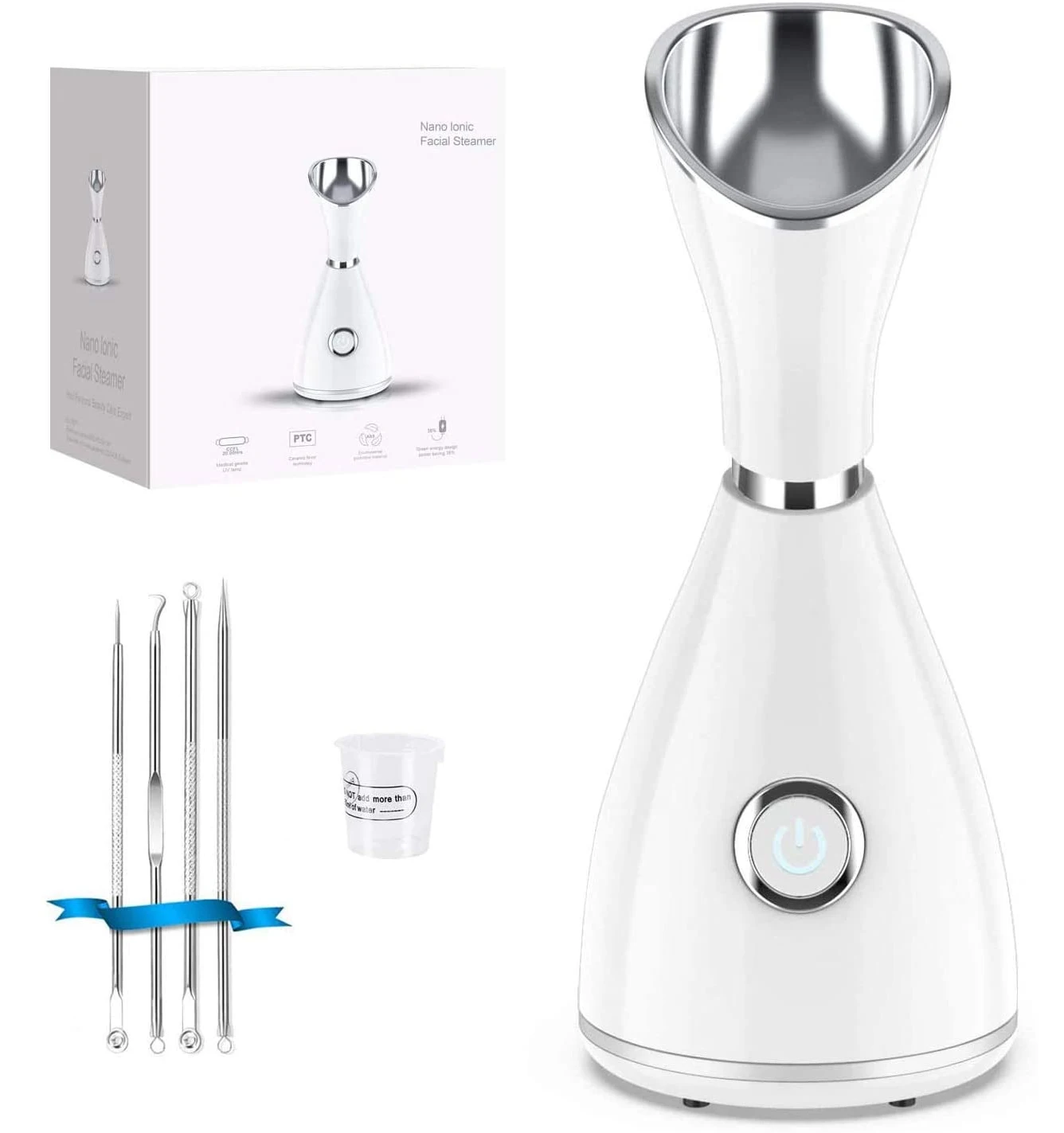 2020 самый популярный домашний увлажнитель для лица с теплым распылением наноионный парогенератор для лица