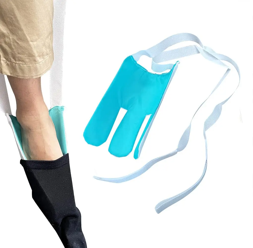 Deluxe Flexible Sock Aid Device for Seniors Disabled Pregnant Sock Helper Aide Tool  dressing aid  Assistant Device No Bending