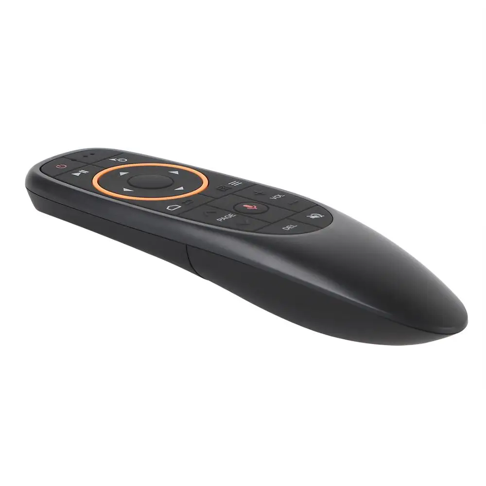 Беспроводной пульт дистанционного управления 2,4G с голосовым поиском Google Assistant Mini Airmouse G10