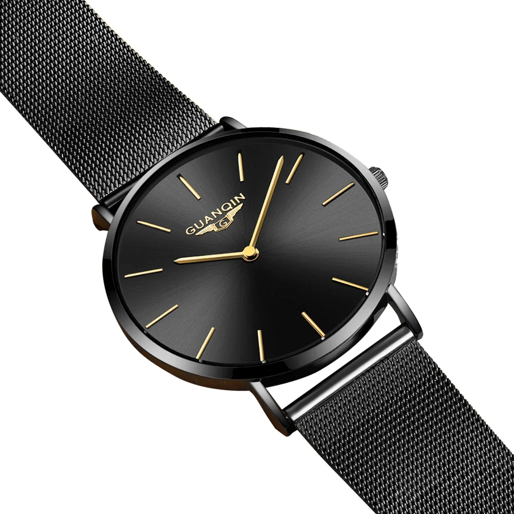 
Online Shopping Top Brand Fashion 2019 Mesh Watches Elegance Quartz Watch for Men 
