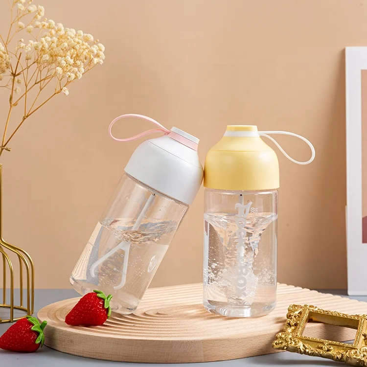 Customize Logo BPA Free Plastic Gym Fitness Healthy Care Powder Mixer Electric Mixing Bottle Protein Shaker