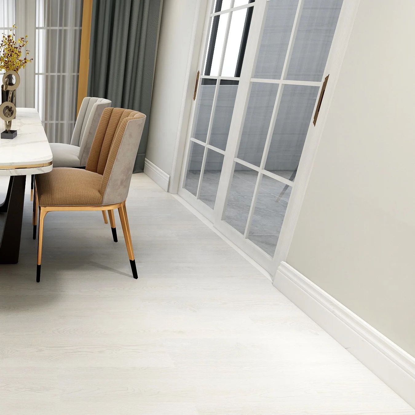 Modern Design Panel SPC Floor Luxury Vinyl Plank Elevator PVC Stone Plastic Composite Flooring