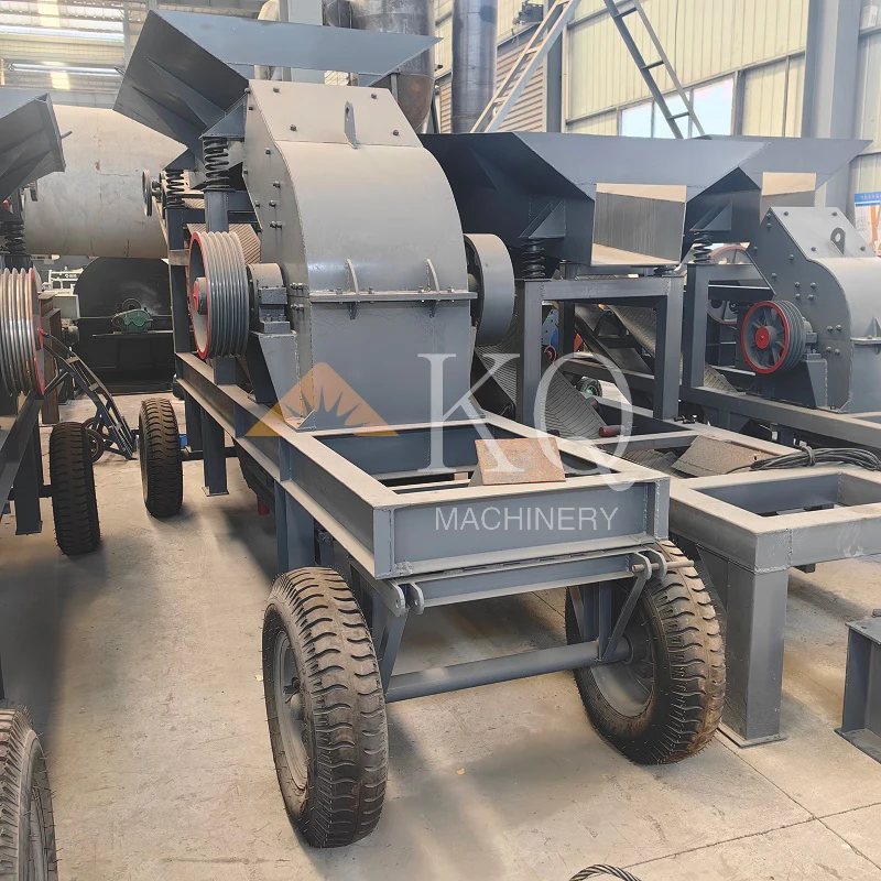 South African Gold Ore Hammer Mill Crusher Metal Shredder Hammer Crusher In Sand Production Line