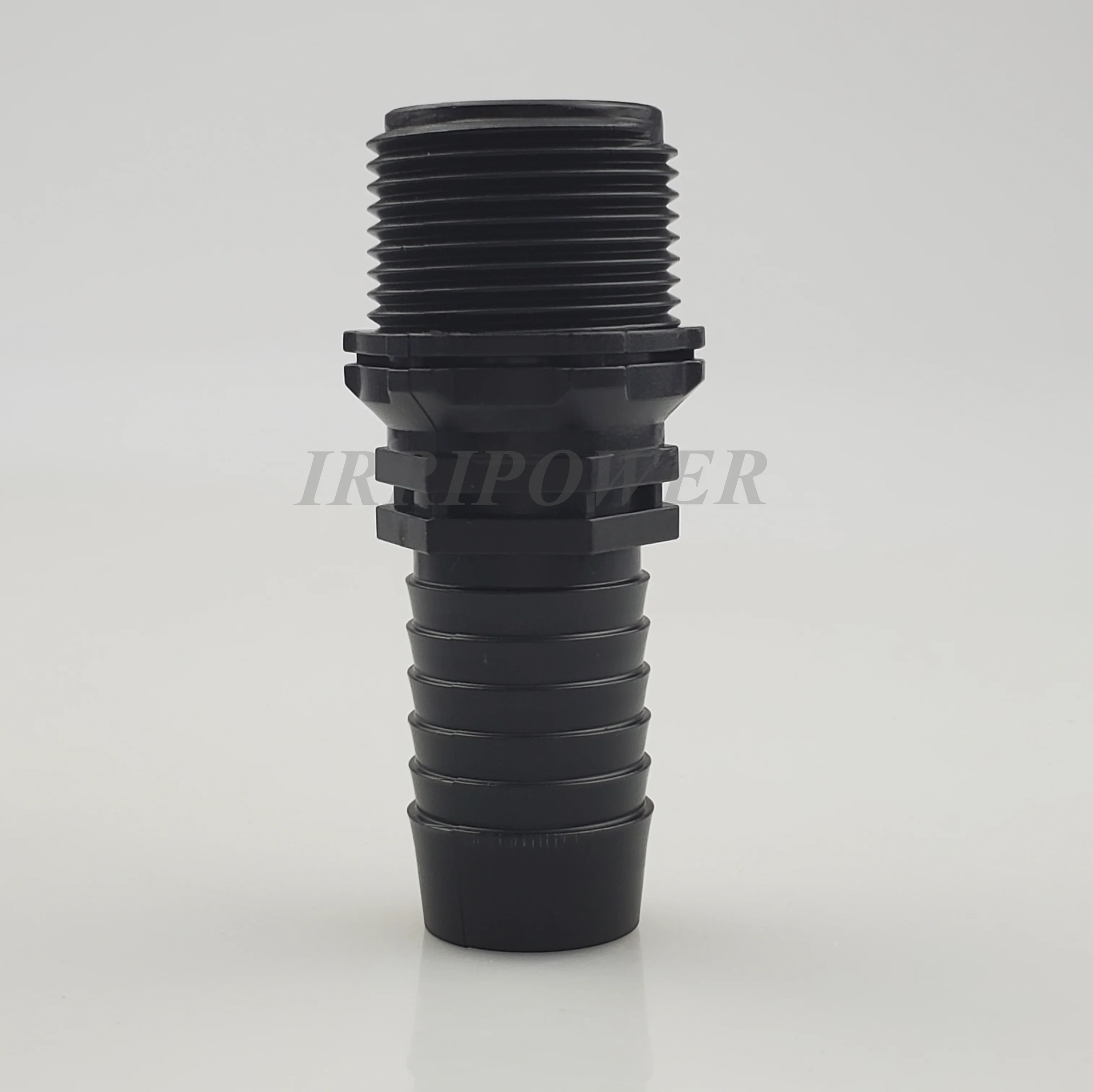 Drip irrigation Garden Agriculture water barb hose tail connector with 3/4 NPT male