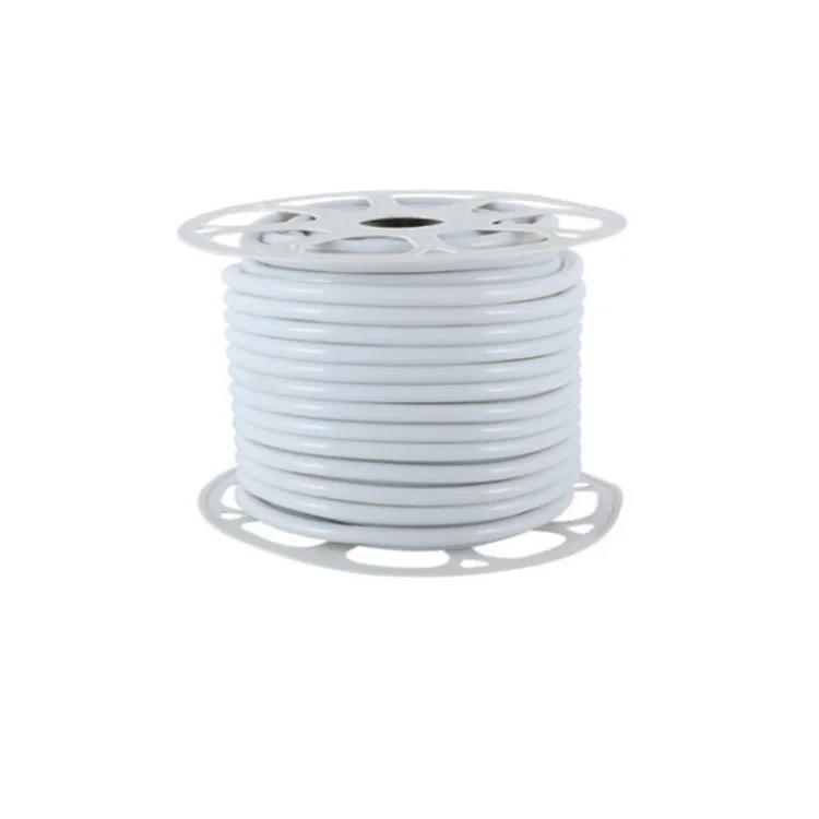 2024 Home Decoration 220V 12V 24V Round 360 Degree Neon Rope Light 14mm 2835SMD 120LEDs Led 360 Round Neon Led Light Strip