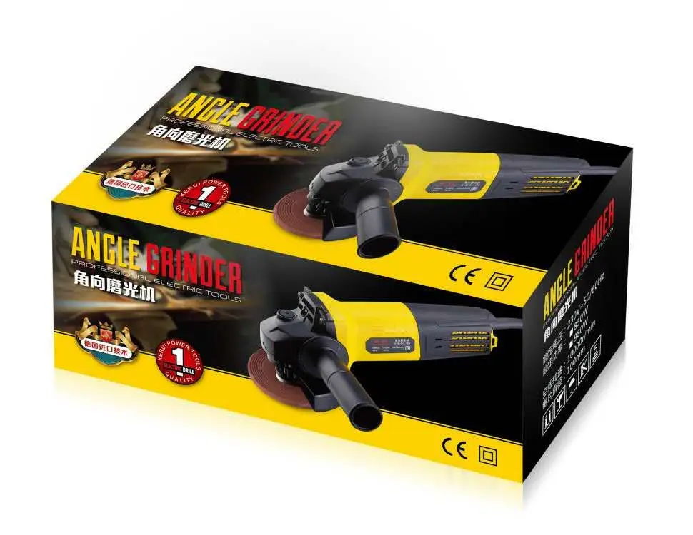 New 100mm Electric Angle Grinder Angle Power Tool Grinding Metal Wood Chip Cutting And Grinding Machine Grinder Polisher