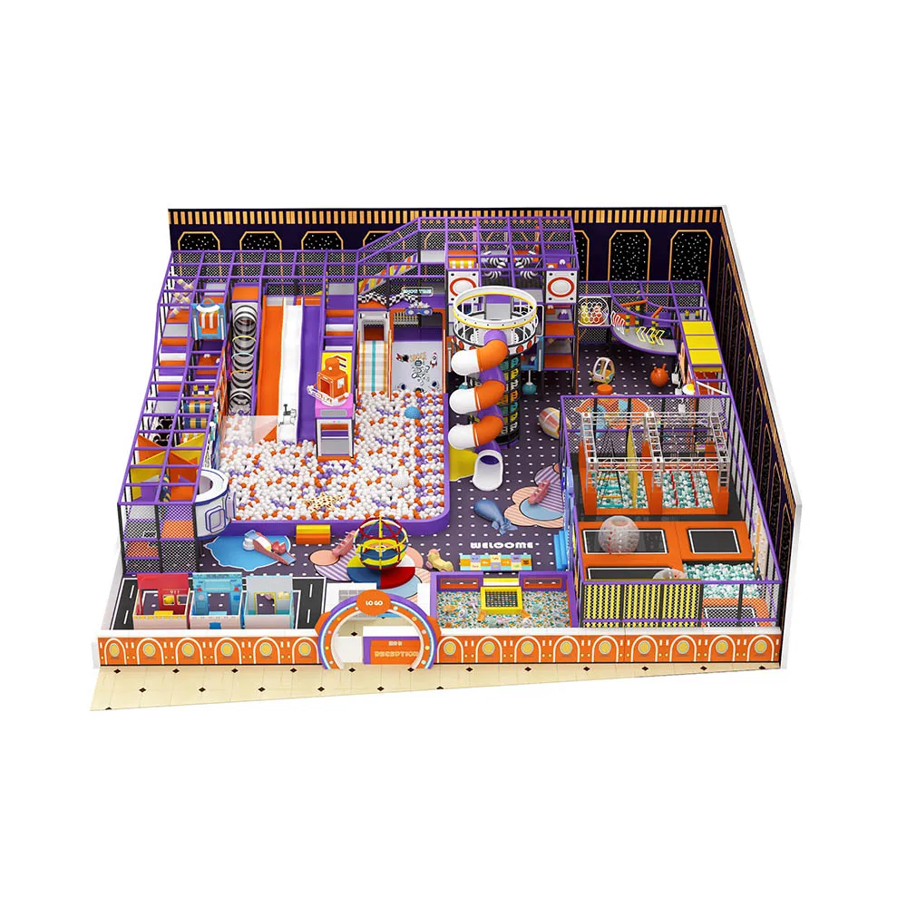 Tree House Indoor Playground Softplay Equipment Toddler Kids Amusement Game Indoor Playground Set