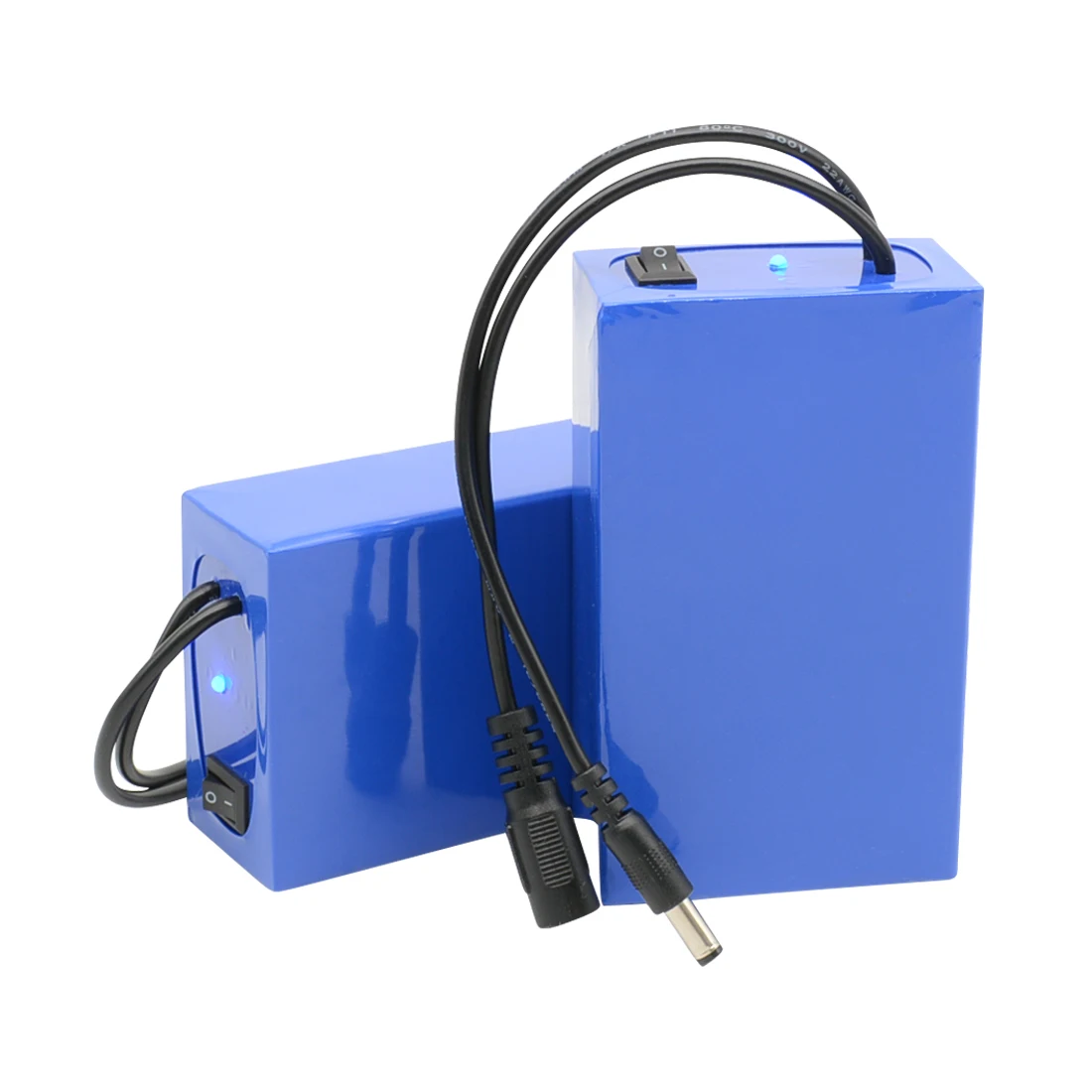 Portable 12V 7800mAh Lithium Ion Battery With Wall Charger And Car Charger For LED Light Strip