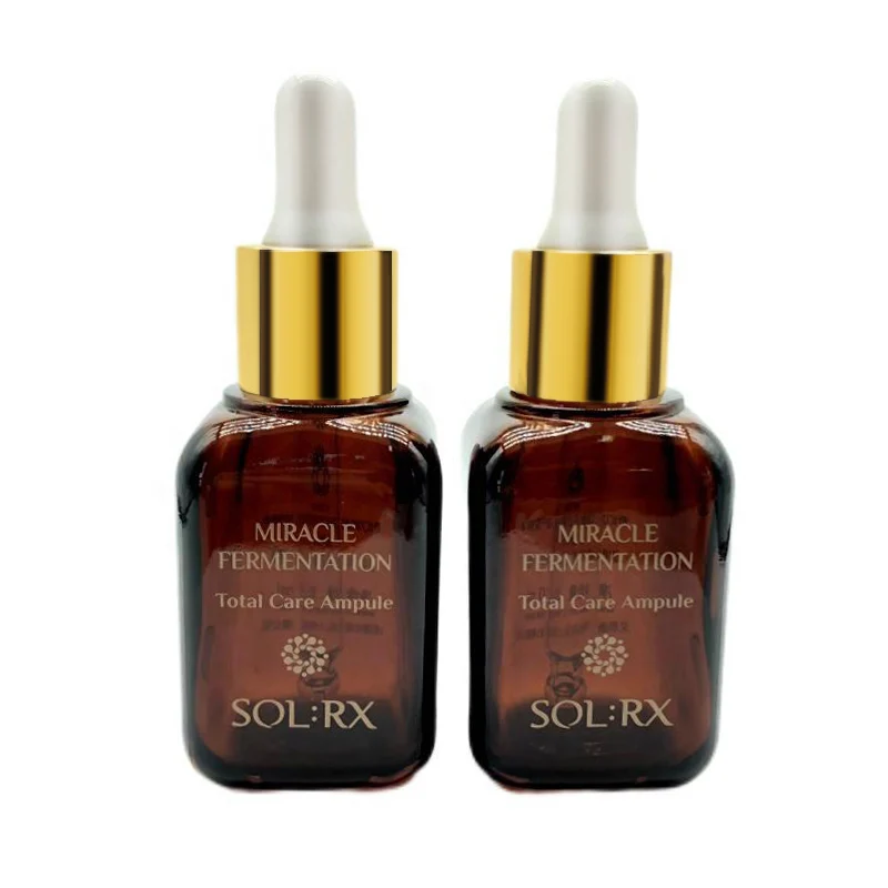 Popular Cosmetic Container Serum Essential Oil 30 Ml Cube Square Dropper Custom Glass Bottle Square Amber Dropper Bottle