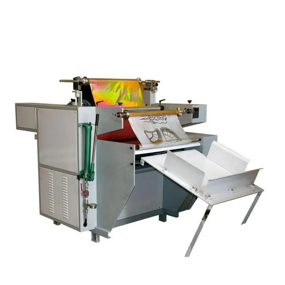 Semi-automatic Eco-friendly hot stamping foil lamination machine for screen printing