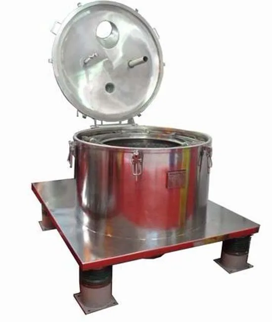 Industrial PS600NC vegetable oil basket salt yeast filter centrifuge for chemicals with CE