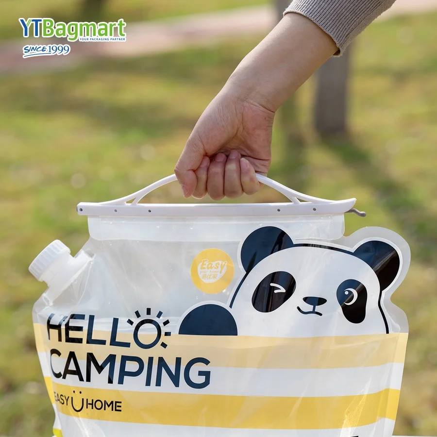 Outdoor Camping Accessories Picnic Plastic Water Storage Tank BPA Free Foldable Collapsible Water Container