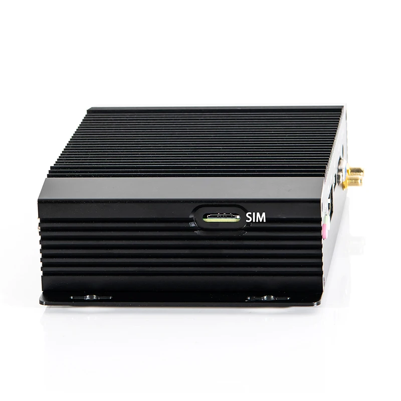 Portable Thin Client 2 LAN J1900 Mini PC Linux Server pfsense Router Fanless Industrial PC Computer Watchdog RS485 4G SIM WiFi