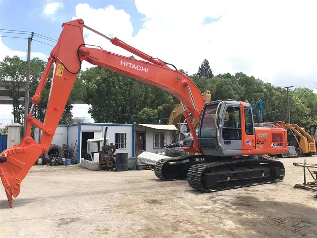 Hitachi ZAXIS 200 Excavator Made In Japan Short Working Time High Quality Lower Price Hitachi Excavator ZX200 ZX200-3 ZX200-3G