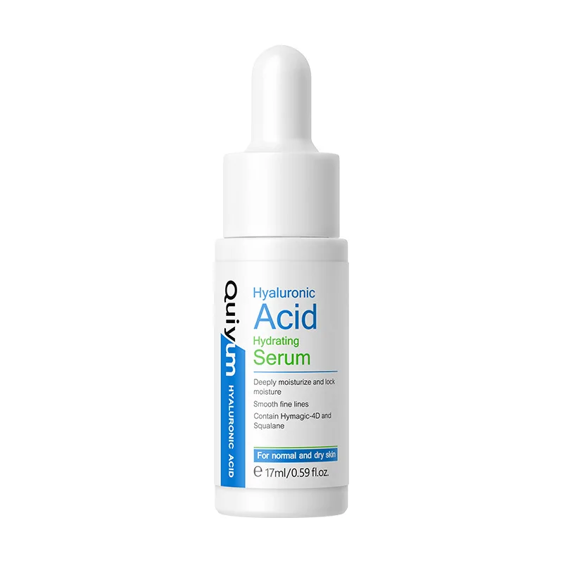 OEM Hyaluronic Acid Facial serum Hydrating, hydrating, firming and brightening Organic ingredients liquid for all skin types