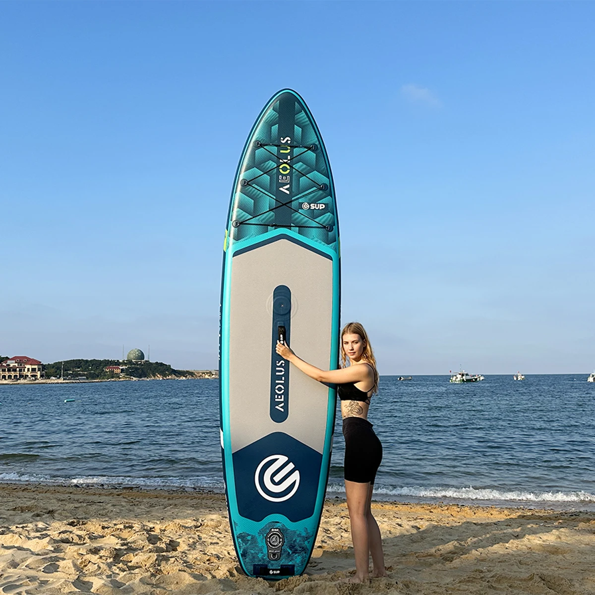 E SUP water play    wind surfing board    stand up board water sports  wind surfing board windsurf sup