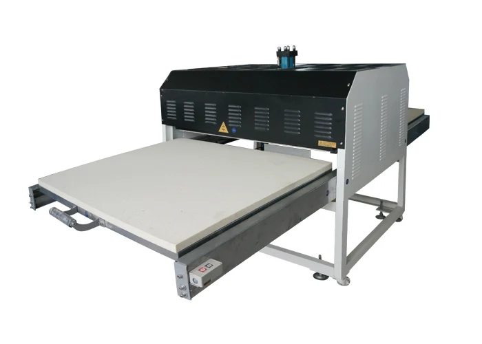 Easty Eurotec EDP Dual Shuttle Planchas de sublimation Flatbed Heat Press for tee shirt