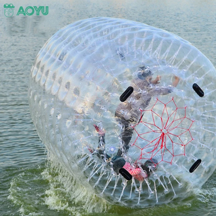 Durable Transparent Inflatable Air Water Roller Zorb Bubble Hamster Lake Waking Ball Party Game