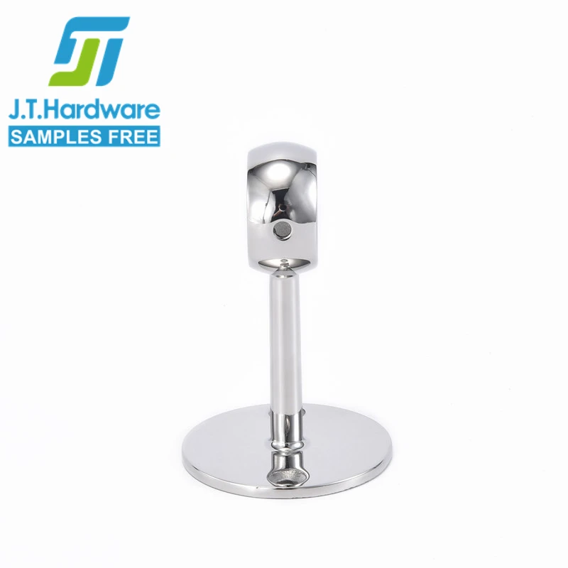 Factory direct sale stainless steel 304 316 2205 straight wall mounted center bracket for railing