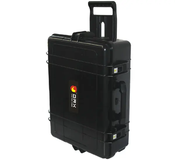 DRX Everest Large Capacity Hard Plastic Equipment Case easy-carrying tool box trolley EPC021B