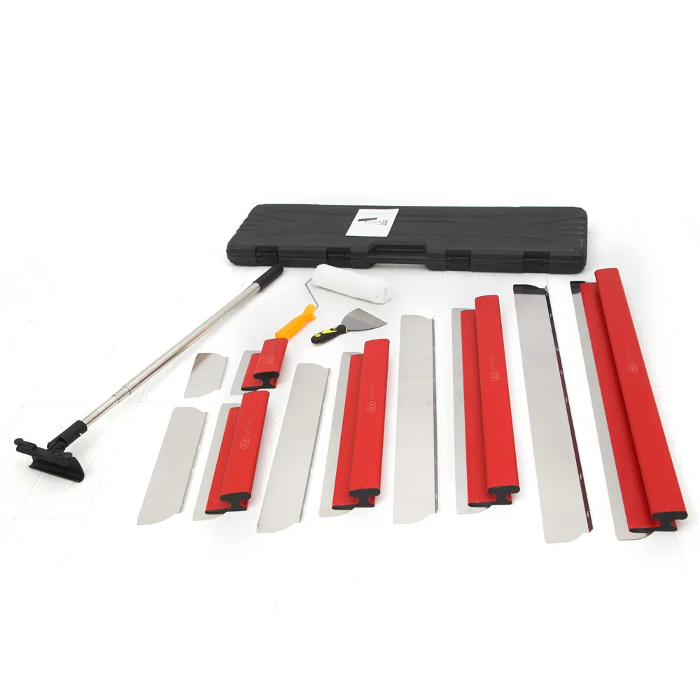 Drywall Skimming Spatulas Replace Blade Spare Blades Extruded Aluminum Stainless Steel Construction Putty