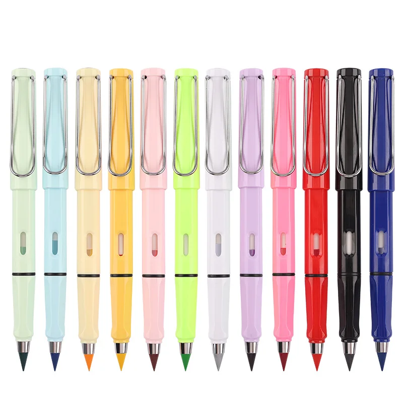 12 шт. вечный стираемый вечный бесконечный волшебный lnkless цветной карандаш