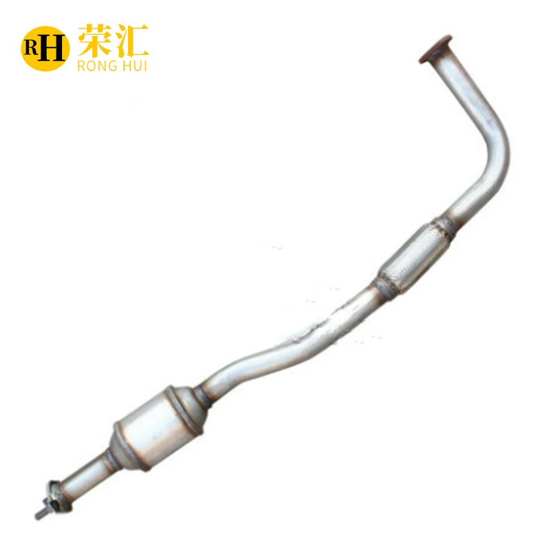 Three way direct fit catalytic converter fit for Chery QQ 0.8