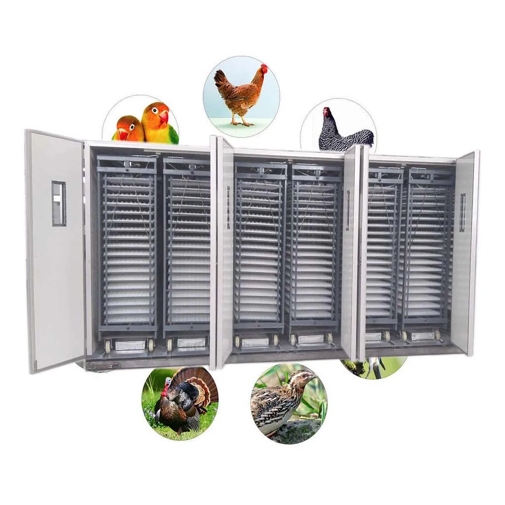 Poultry Farm Equipment automatic Fertilized chicken egg incubator for 33792 layer birds