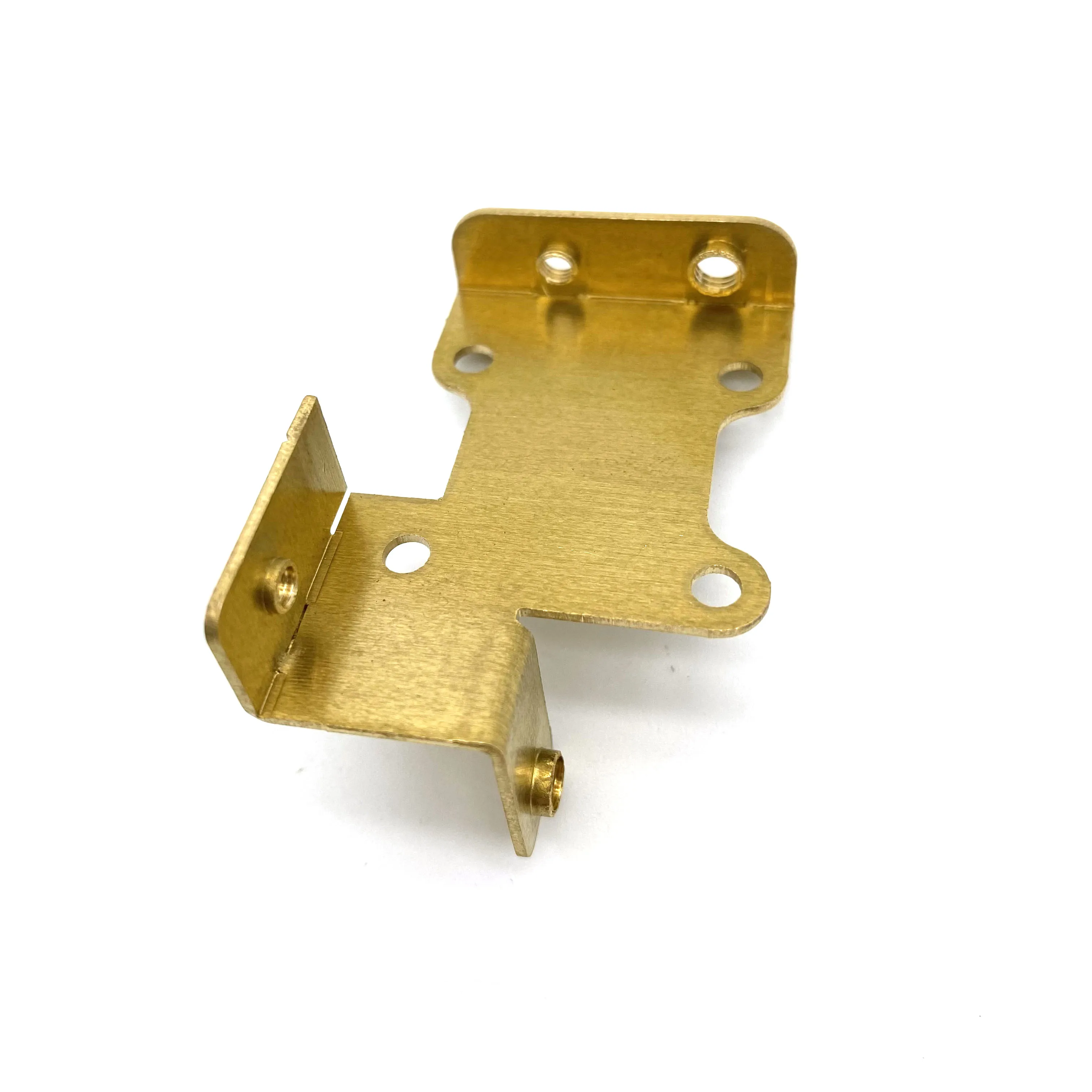 Custom Design Brass Stamping Parts High Speed Progressive Die Stamping Heat Exchanger Tab For Heat Radiation