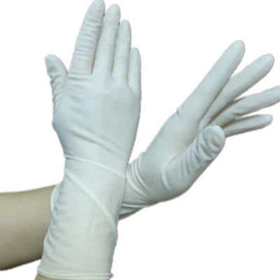 
Single-use sterile rubber surgical gloves 
