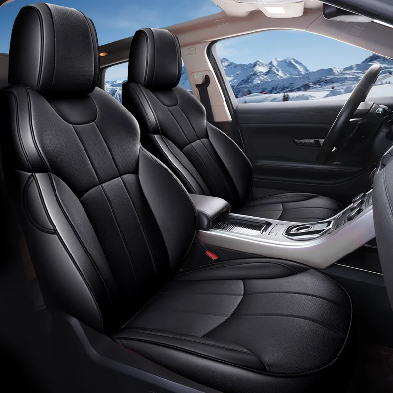 Hot Sale Leather Original luxury Custom auto Car Seat Covers full set universal design for toyota