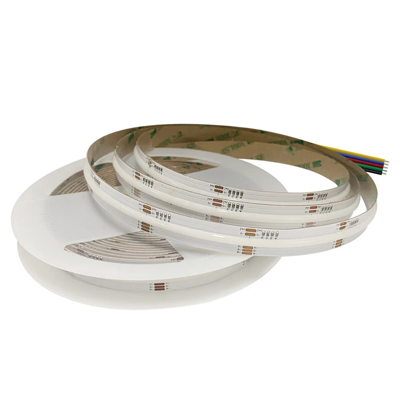 Ra90 COB RGBW RGBWW LED Strip Light DC 24V 784led/m Flexible no dark area Wall Backlight