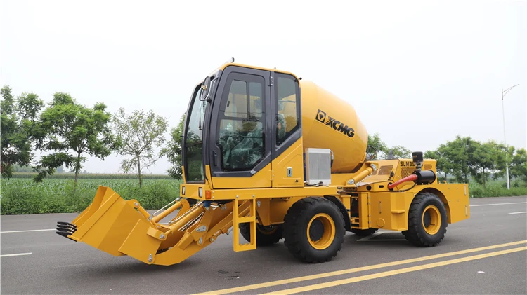 XCMG самозагружаемая Бетономешалка SLM3500S горячая распродажа 3 5 м3 мини-самозагружаемая цена