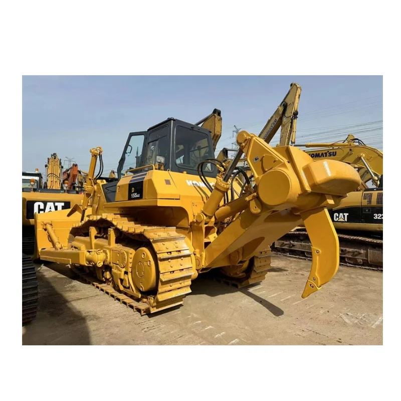 Used Komatsu D155A bulldozer second hand Komatsu large used crawler dozer for sale