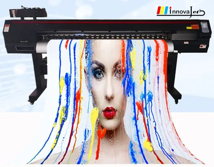 Made In China Dx5 Dx7/Xp600/I3200 Max 1440Dpi World Colour Inkjet Eco Solvent Printer