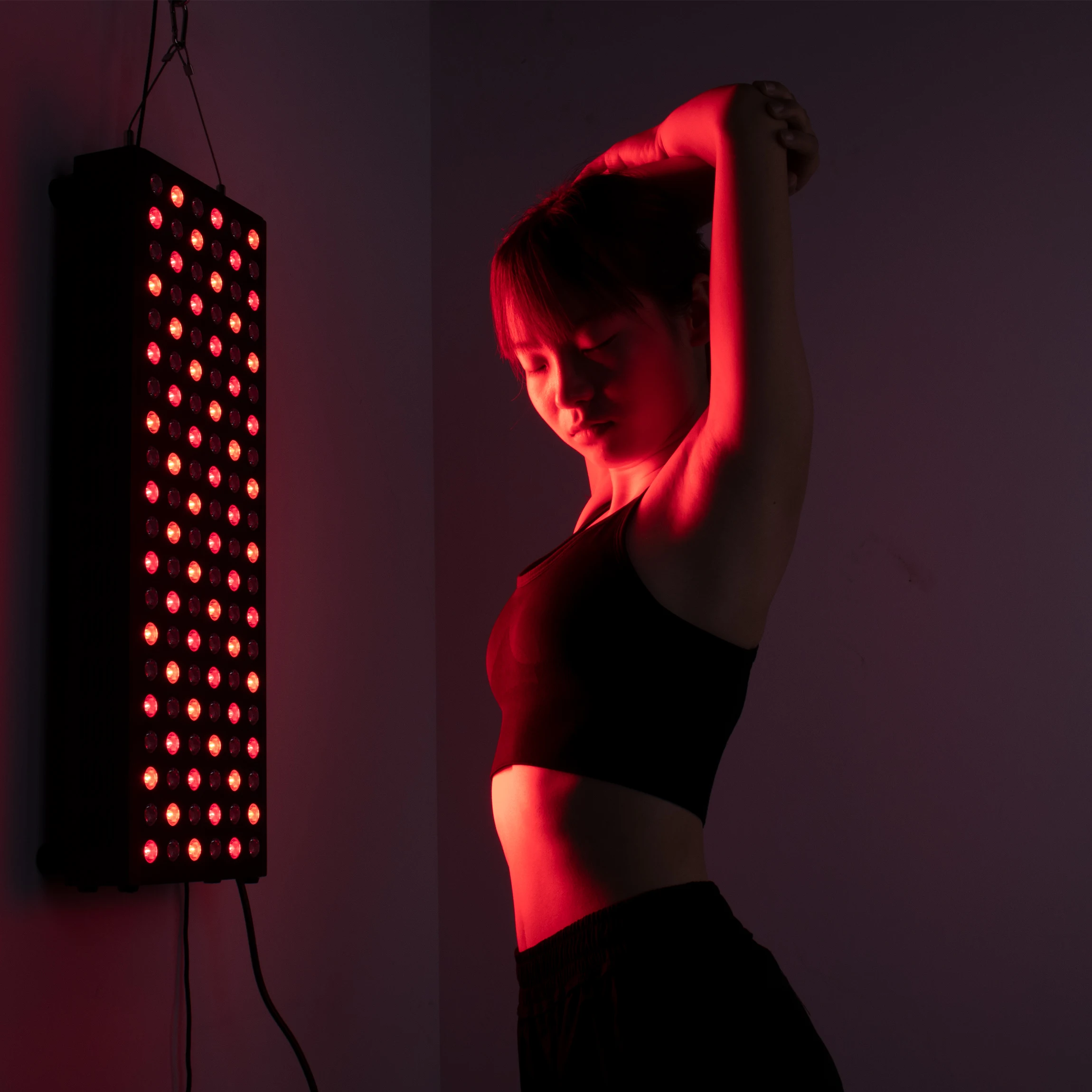 spa full body pain relief pdt machine nir  laser near infrared lamp devices 660nm 850nm led red light therapy panel stand