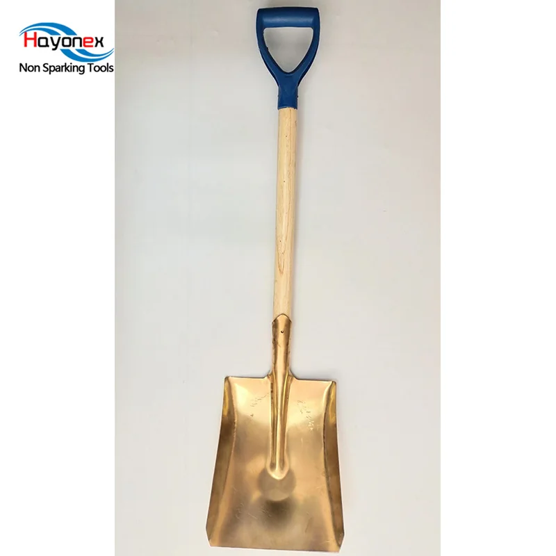 China hayonex Best Selling Safety Tool Explosion Proof Square Shoe Aluminum Bronze Non sparking tools shovel making machine