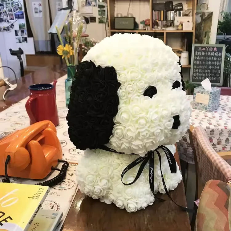 Lovely PE Rose Dog Gift For Birthday For Little Girls Best Sell Christmas Gift