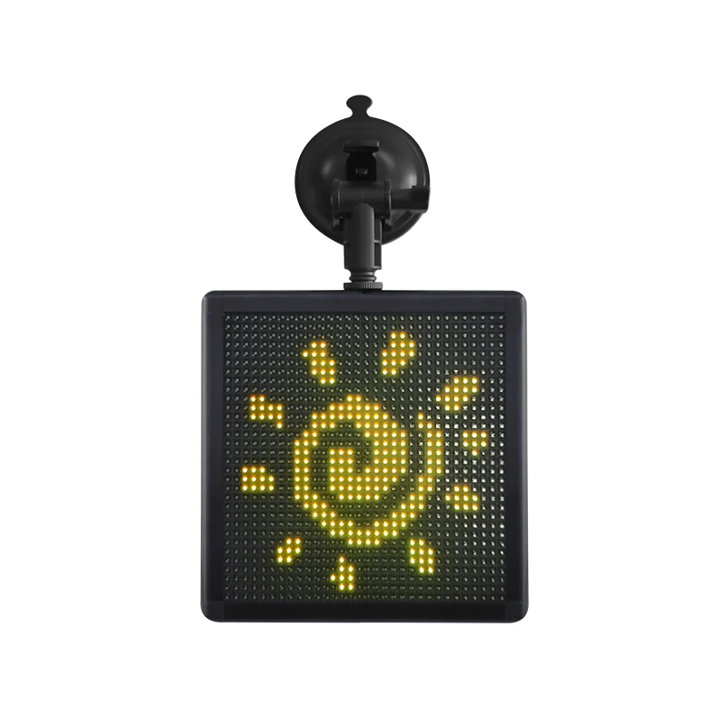 Programmable Expression Advertising Display Car taxi LED Panel Display Screen For Car Rear Window Vehicle LED Sign