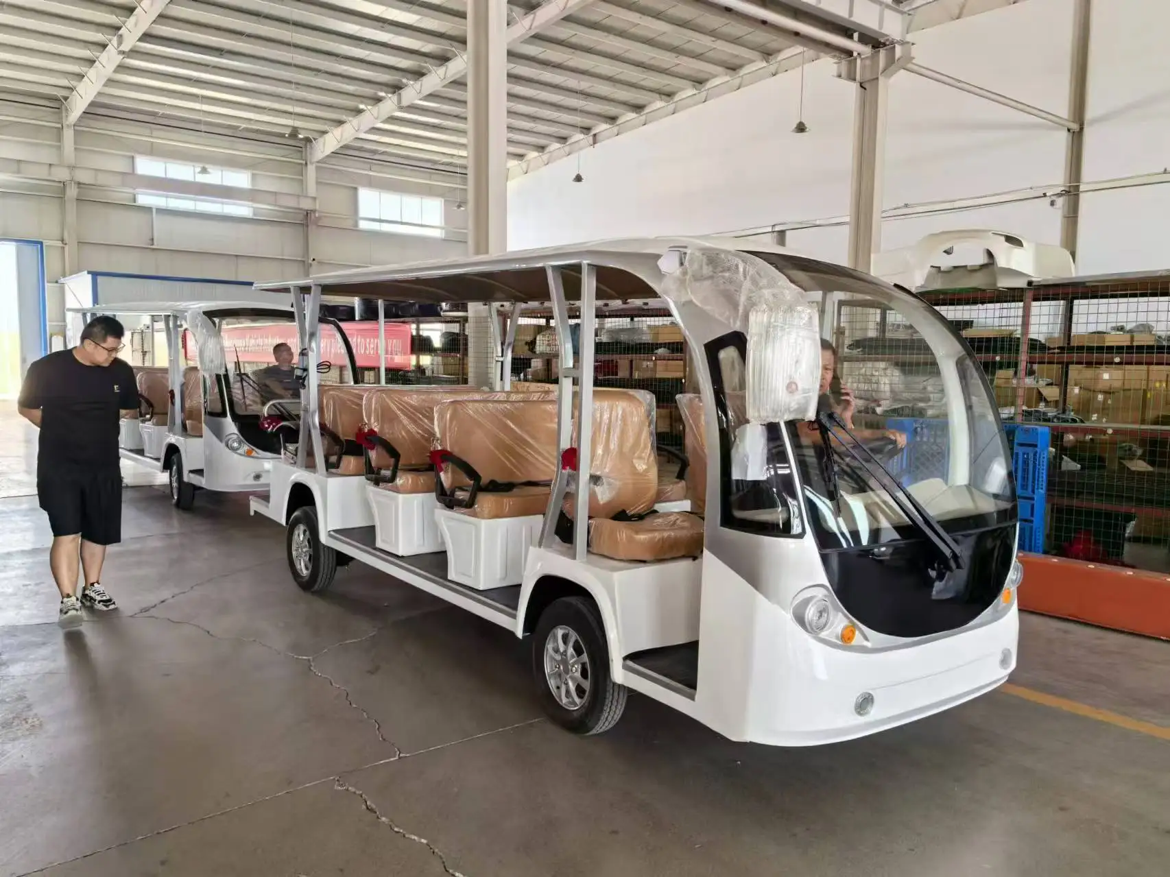 TRANSAUTO 14 passenger electric tourist sightseeing car