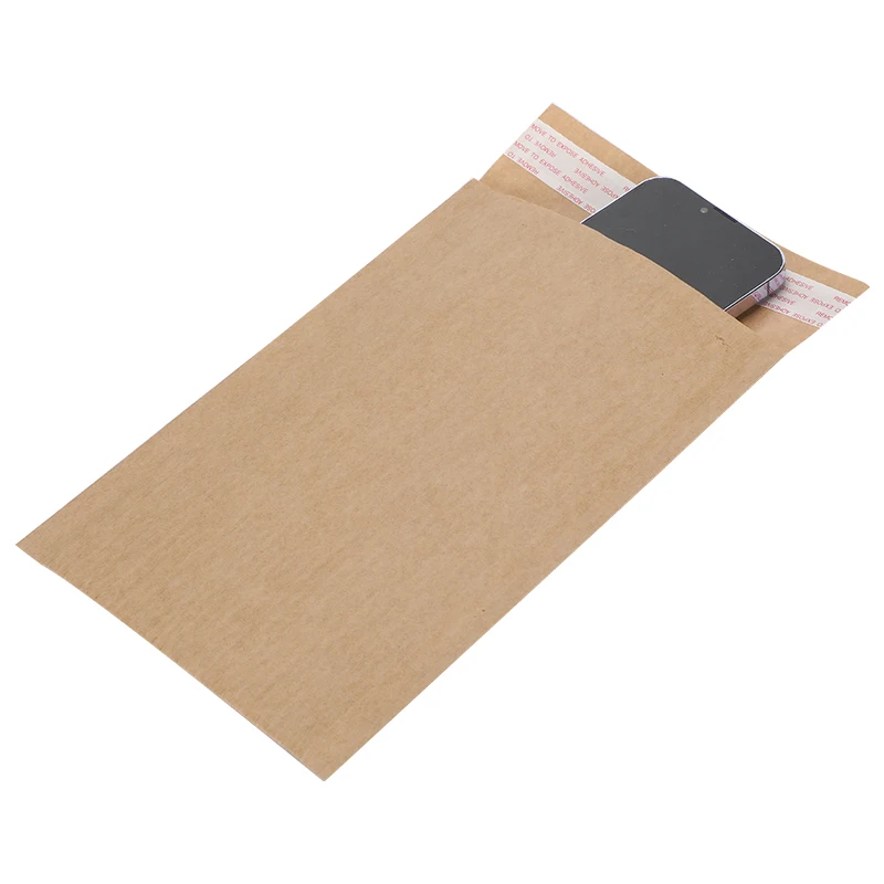 Custom Brown Kraft Cover 100% Eco Friendly Honeycomb Paper Envelope Printing Self Seal Padded Envelopes