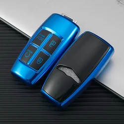 Factory custom 4 buttons Guangdong tpu key shell fob cover case wallet for Hyundai Genesis GV70 G70 G90 G80 GV80