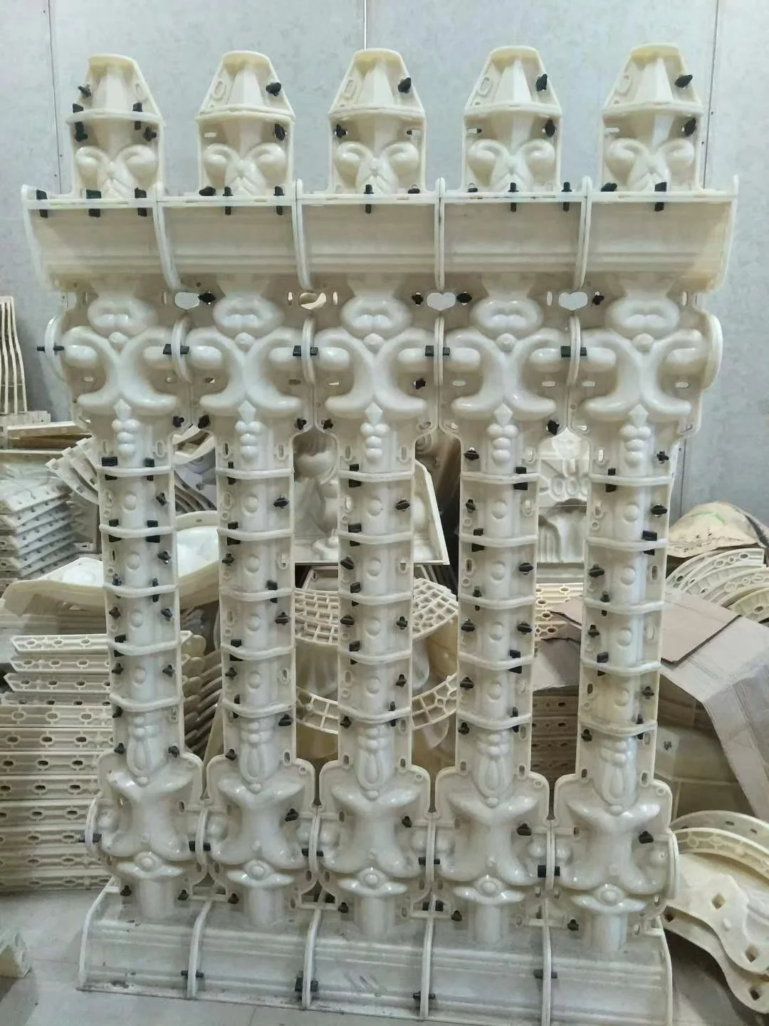 Plastic concrete planter molds silicone mold for concrete planter