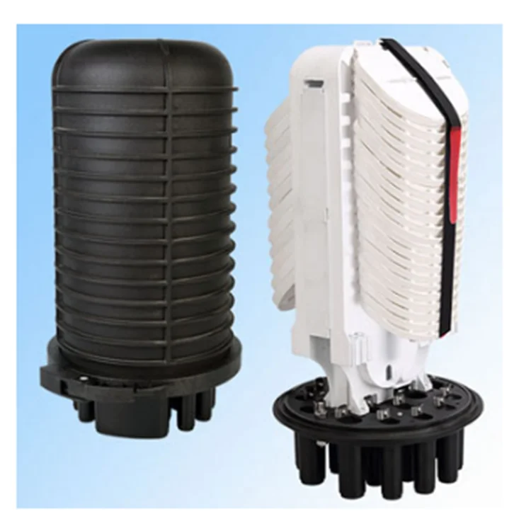 Vertical Dome type 480 core fiber cable joint box Fiber optic splice closure