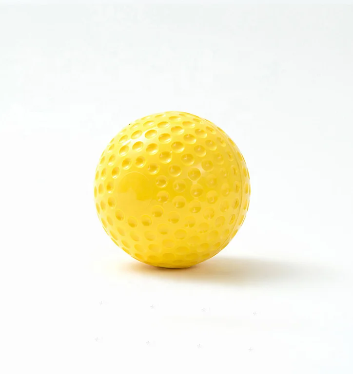 sting free dimpled pitching machine baseballs bat practice baseball pitching machine mini softball simple dimpled field hockery