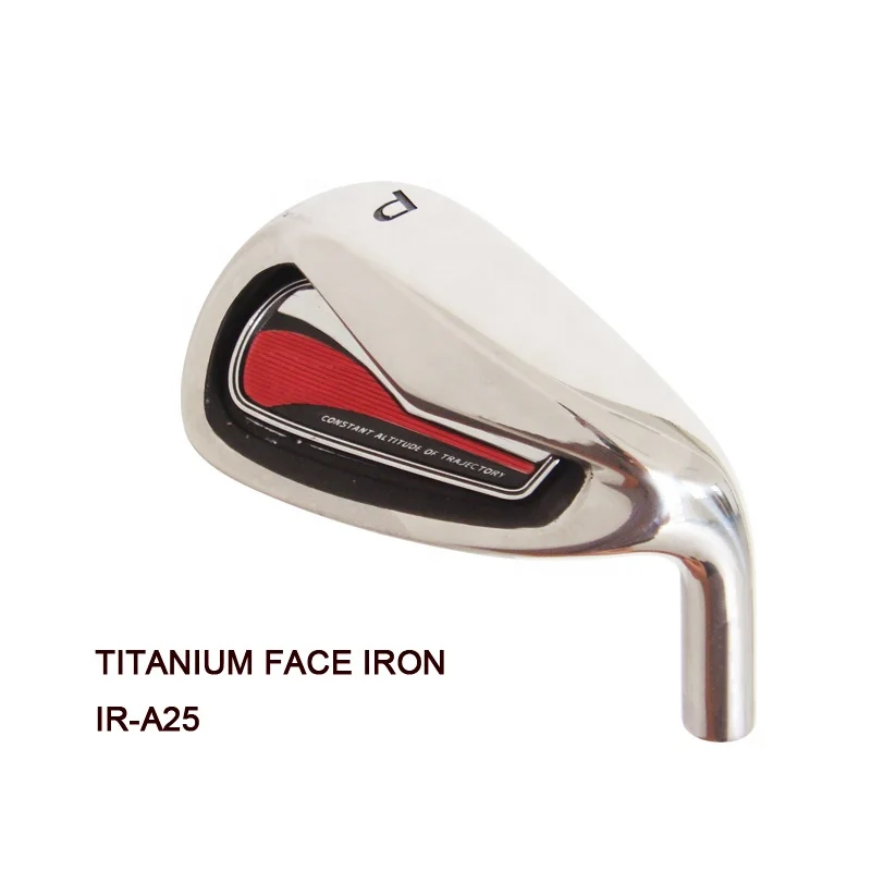 Factory OEM production Wholesale casting 431 stainless steel Titanium face child golf stick cavity iron heads only