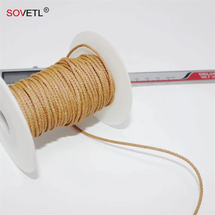 Customized Temperature Resistant 600 Degrees Fireproof Flame retardant High Strength High Mould Super Fiber PBO Rope