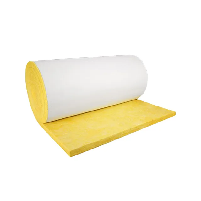 Buildings fiber glass wool ceiling panels tube glass wool glass wool production line