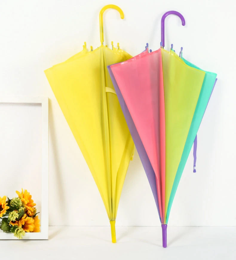 Ветрозащитный подарок от дождя, индивидуальный прямой рекламный прозрачный дешевый прозрачный зонт для гольфа