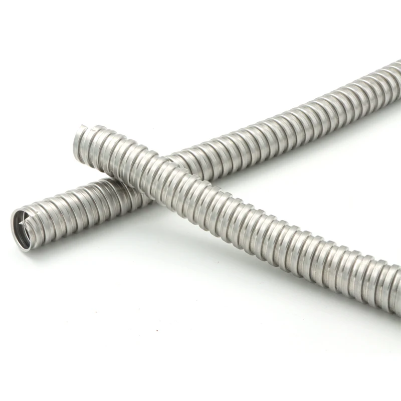 electrical flexible corrugated galvanized steel pipe for wire and cable protection